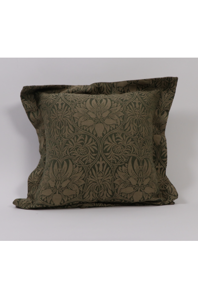 Morris & Co Green & Gold Pillow